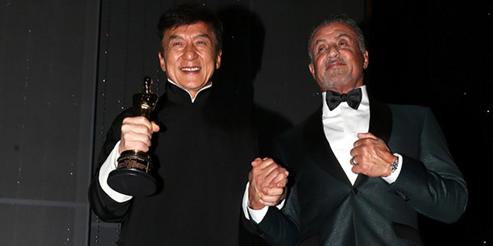 Sylvester Stallone Main Film Bareng Jackie Chan thumbnail